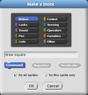Make a command block