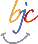 Beauty and Joy of Computing logo: a 'b,' a 'j,' and a 'c' looking like two eyes and a nose with a smile below