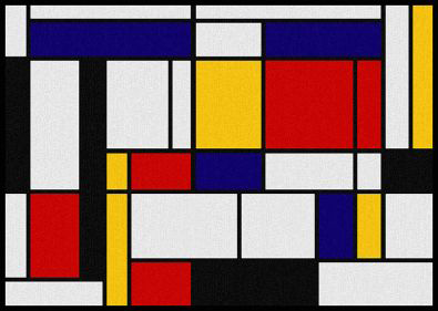 Tableau_I,_by_Piet_Mondriaan, from Wikimedia Commons