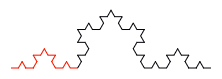 Koch snowflake level 4