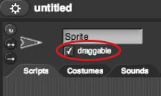 draggable check box