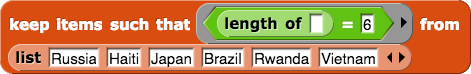 keep-items-such-that-6-equals-length-of()-from-list(Russia-Haiti-Japan-Brazil-Rwanda-VietNam)