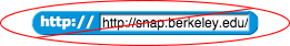 Don't include the 'http://' in the http block input slot.
