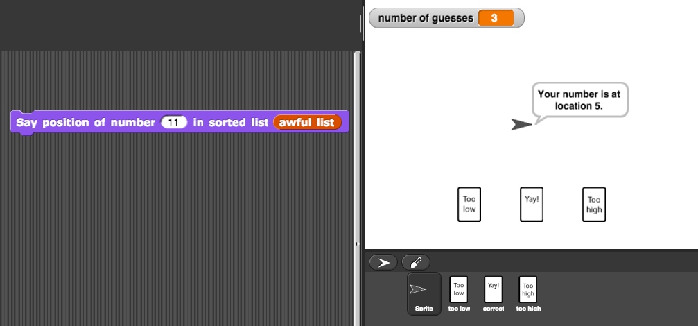 Modifying the guessing game