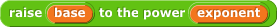 raise-base-to-the-power-of-exponent