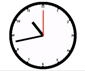 Clock animation