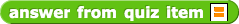 answer from quiz item: ()