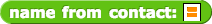 name from contact: ()