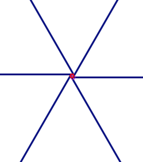 turning angles of a shrunk hexagon