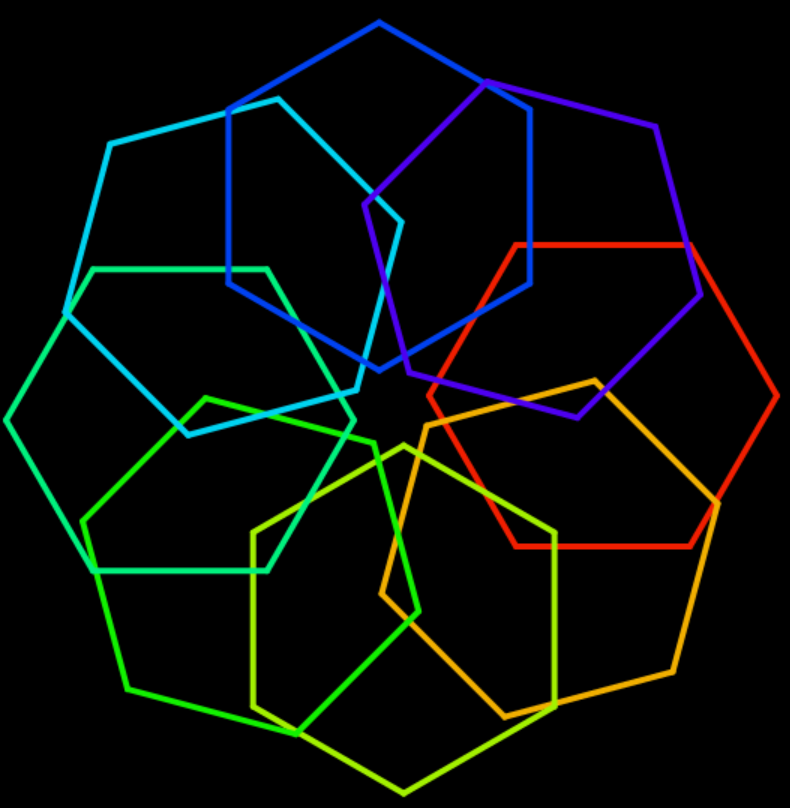 Hexagonal Pinwheel