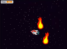 Asteroids game