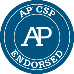 AP CSP Endorsed badge