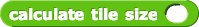 calculate tile size