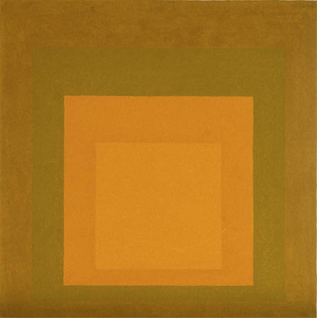 pintura 'Homenaje al cuadrado' de Josef Albers