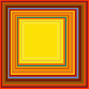 Albers-style nested squares