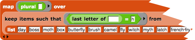 map-plural(with-input)-over-(keep-items-such-that-(last-letter-of-(input)-equals-h)-from-test-list)