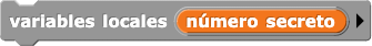 variables de programa (número secreto)