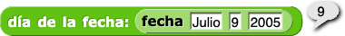 día de la fecha: () reporta 9