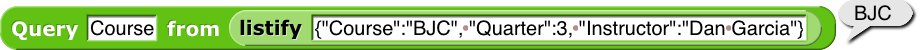 Query example