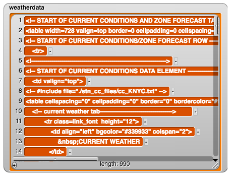 output of 'www.weatherstreet.com/weather-forecast/New-York-NY-10001.htm' starting with '<!-- START OF CURRENT CONDITIONS'