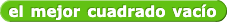 mejor cuadrado vacío