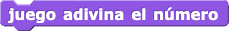 juego de adivinanza de números