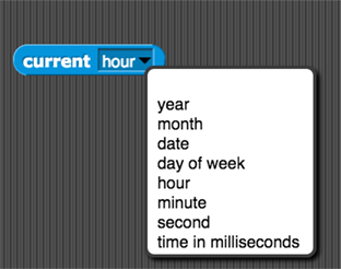 current time