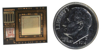Freescale SCM-i.MX6D chip, smaller than a dime