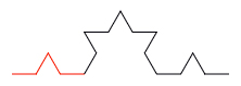 Koch snowflake level 3: each segment broken with an equilateral triangle in the middle third.