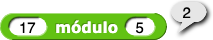 (17)módulo(5), reporta 2