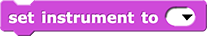 set instrument to (1)