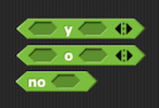 bloques y, o, no