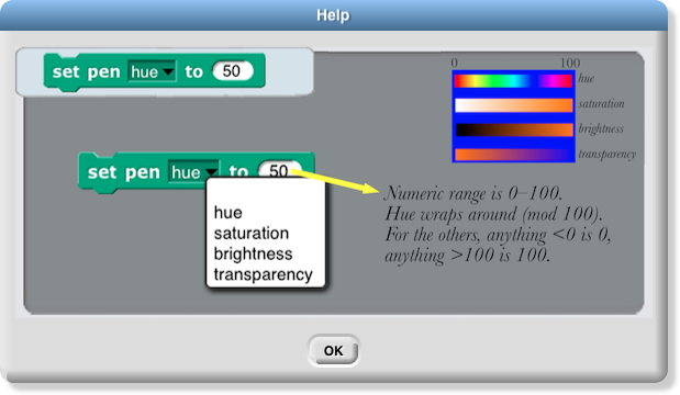 Scratch-like set pen color to block - Snap! Feature Requests